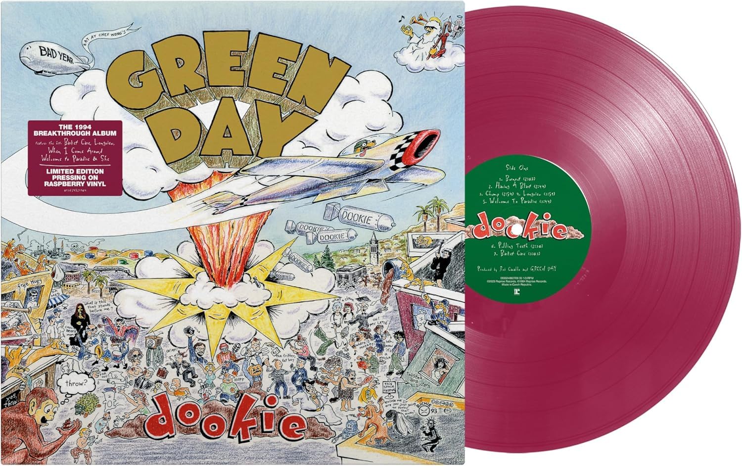 GREEN Dookie / Day 【LP/US盤】Green DAY Disc) Picture Edition, (Limited LP 'DOOKIE' 洋楽