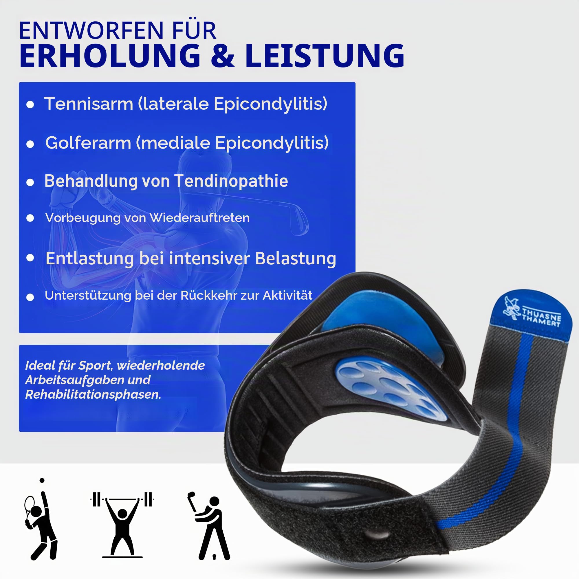THUASNE Epi-Med Promaster Anti-Epicondylitis M