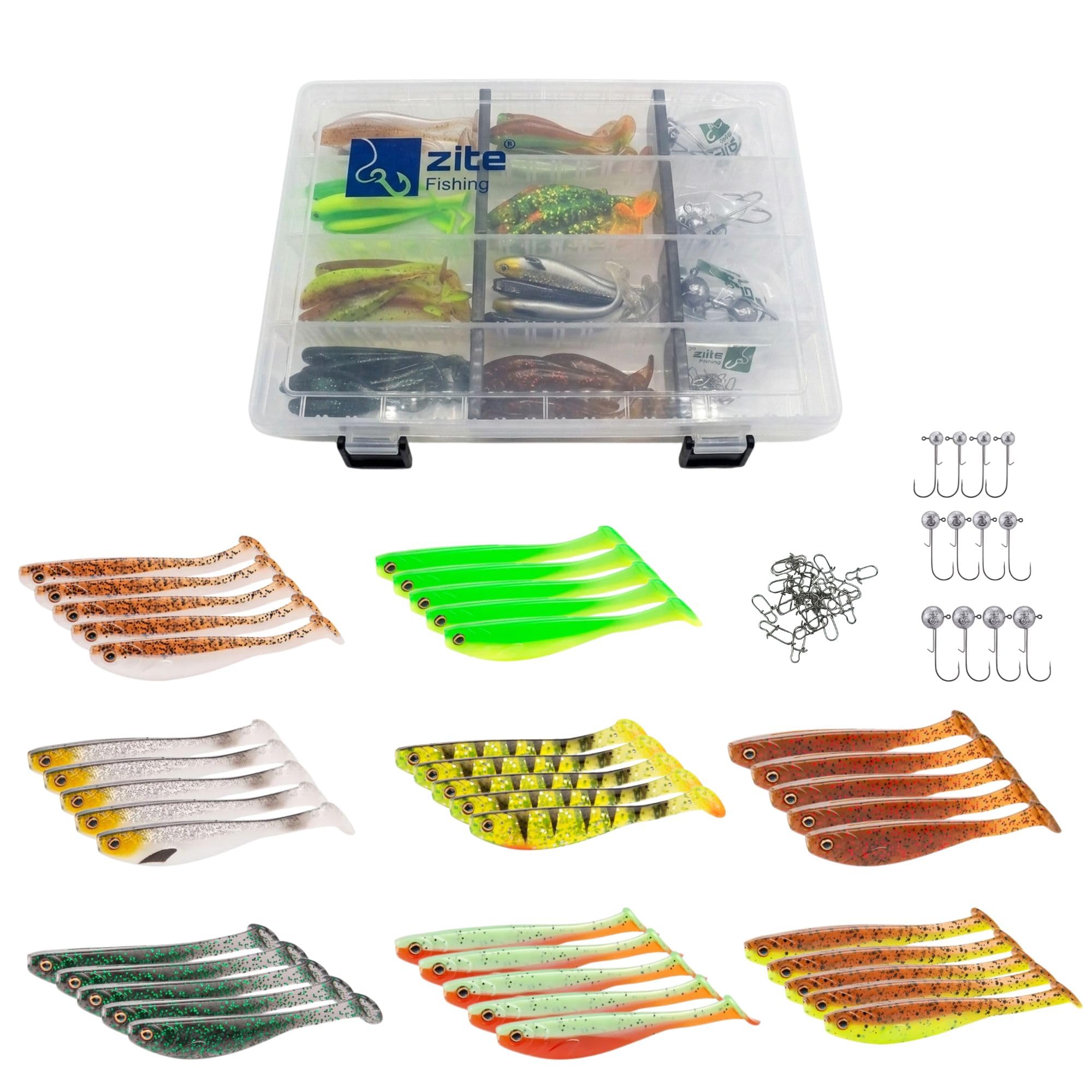 Zite Fishing Inzite Pershad Box | Barsch & Zander Spinnfisch-Set mit 8,5cm