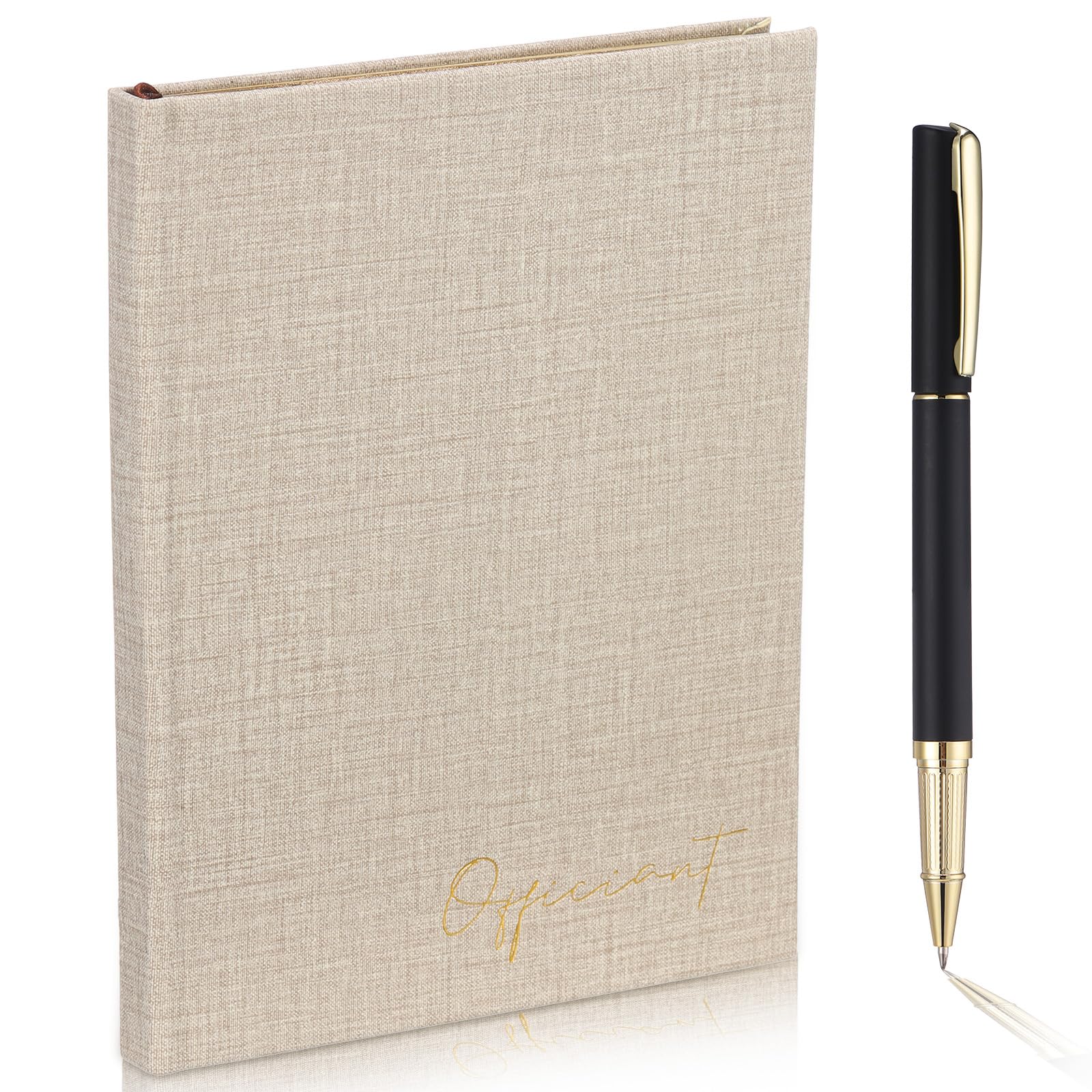 Livre d'officiant de mariage pour guider une cérémonie laïque avec élégance