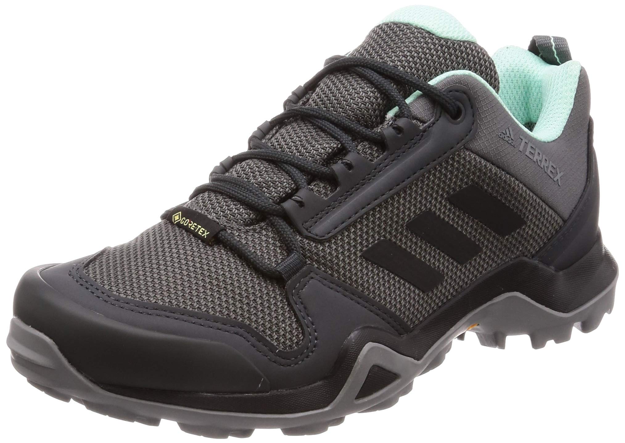 adidas Damen Terrex Ax3 GTX W Trekking- &amp; Wanderhalbschuhe, grau, 43.3 EU