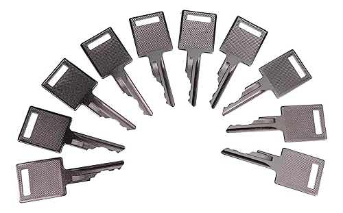 Miniatura 2 de JEENDA Llaves de encendido D250 307852A1 6693241 6709527 714602 A77313 para Bobcat Case IH Minicargadora Terex Broce Genie Grove JLG Komatsu