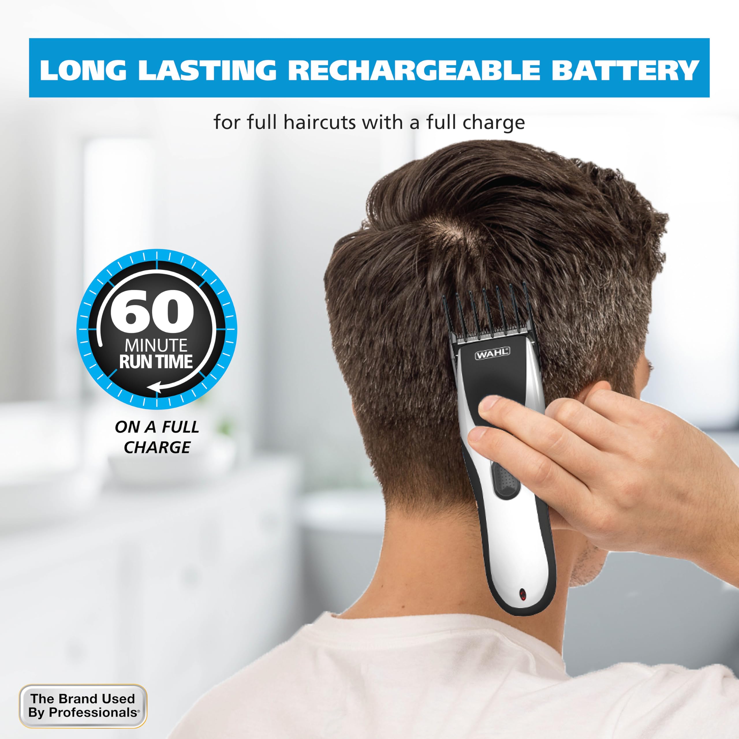 Wahl Clipper Home Pro Cordless Rechargeable Hair Clippers for Men