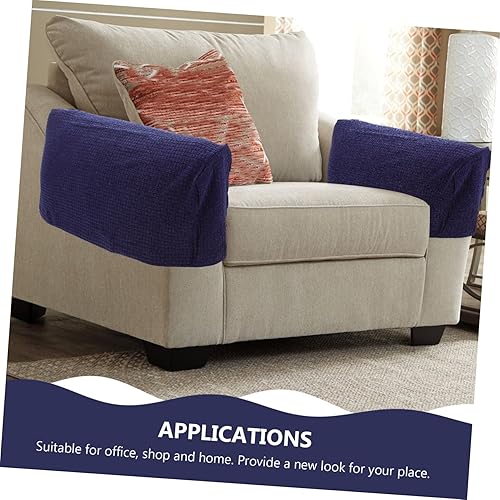 Miniatura 33 de Protectores universales para reposabrazos de silla, funda elástica para reposabrazos de sofá, protector elástico para sofá reclinable, sofá biplaza