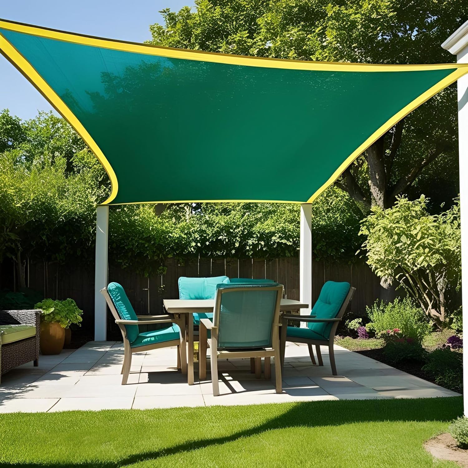 Ashapura Agrotech 75% Multipurpose Shade Net, 20 Feet | UV Protected Green Agricultural Net for Plants, Garden, Nursery, Terrace & Car Parking (20 x 33 ft)-picture-11