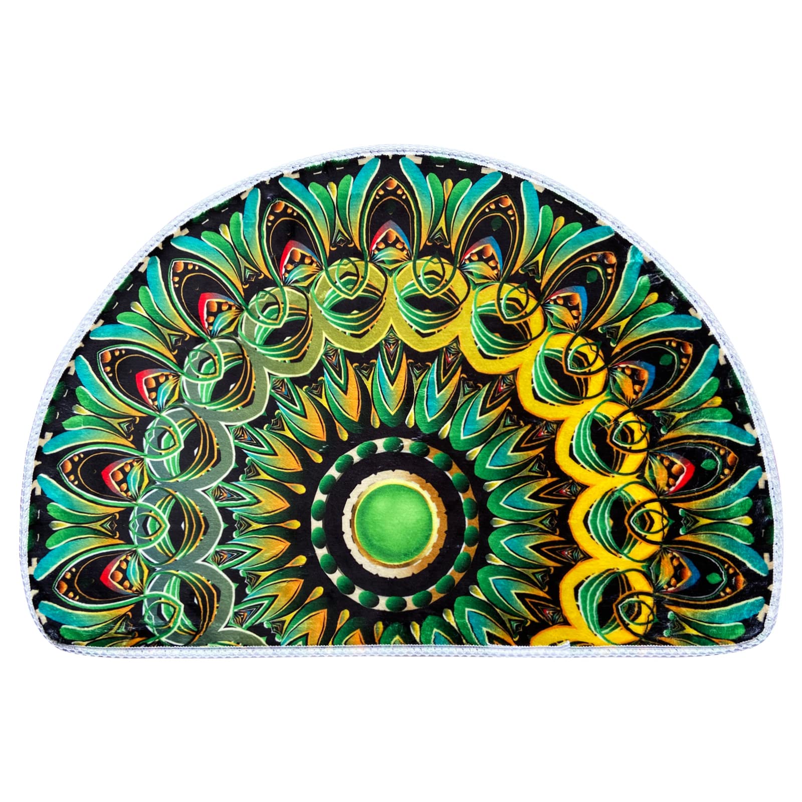 WERGHJ Half Round Door Mat, Semi Circle
