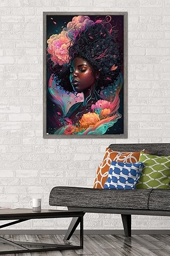 Miniatura 2 de Trends International Wumples - Hermoso póster de pared con perfil 3, 22.37 x 34.00 pulgadas, versión enmarcada de madera de granero