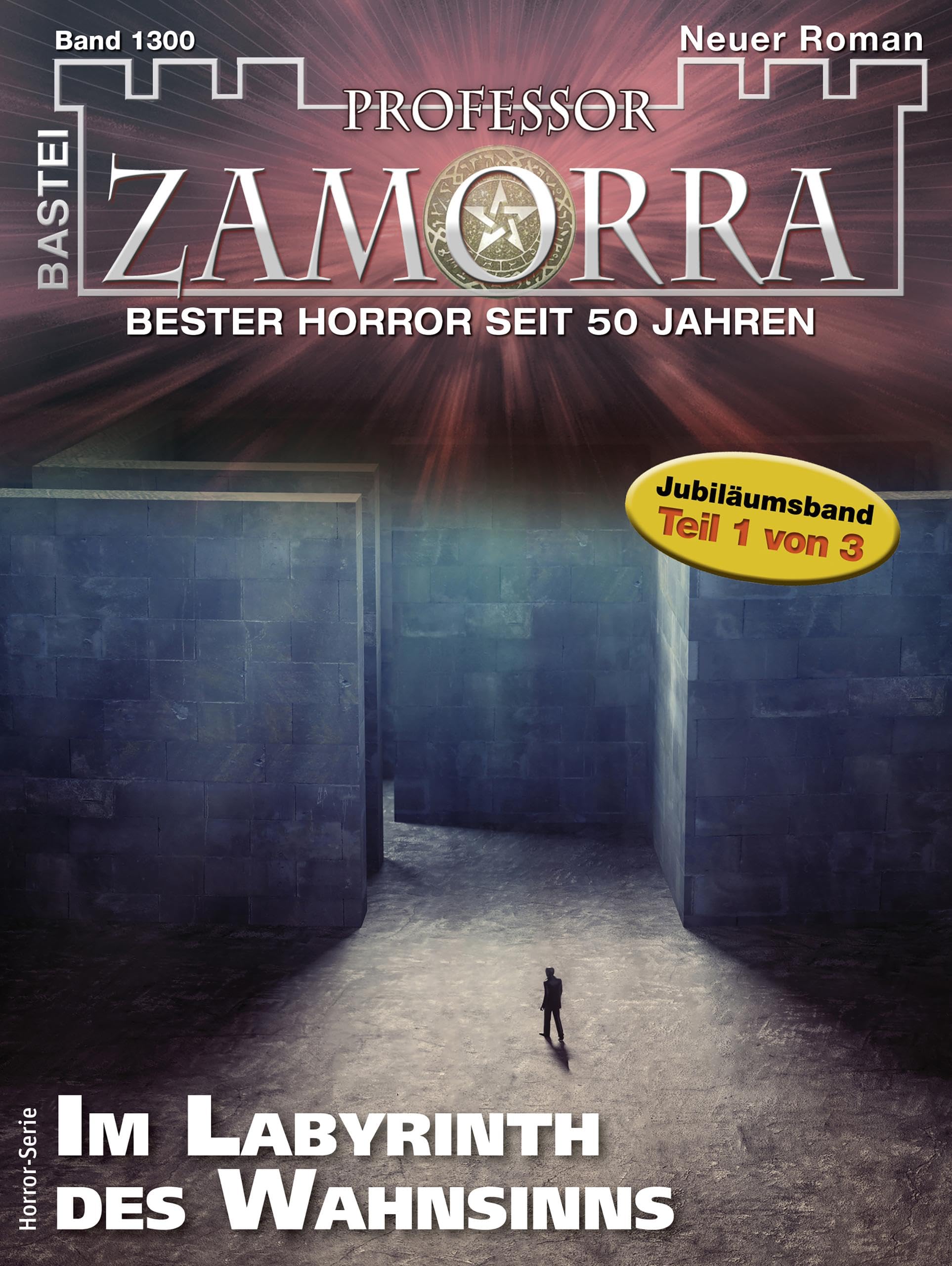 Cover of Professor Zamorra, #1300: Im Labyrinth des Wahnsinns
