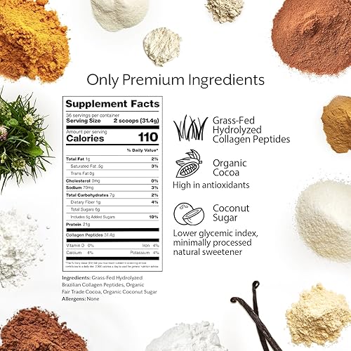 Miniatura 8 de Suplemento de proteína de suero de leche, sabor vainilla de ProMix, 2.5LB_unflavored_collagen_peptides, 1, 1