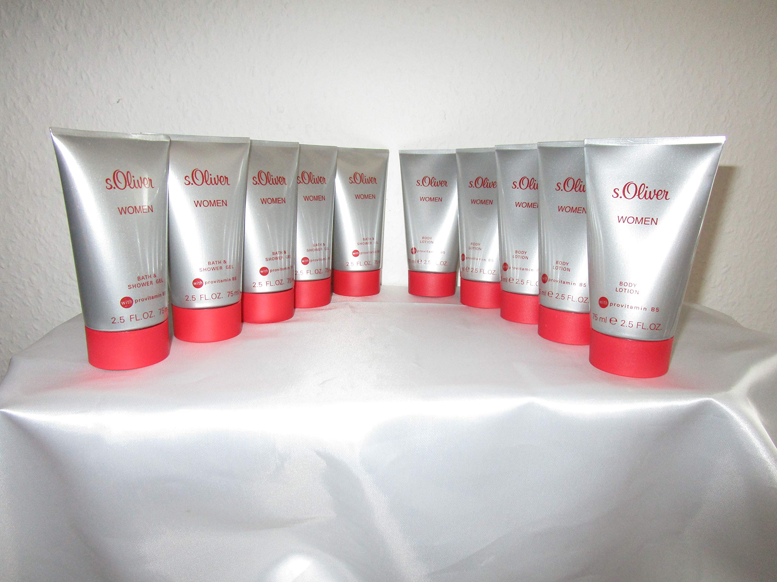 s.Oliver WOMEN Duschgel 5 x 75 ml + 5 x 75 ml Body Lotion