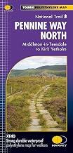 Pennine Way North XT40 (Trail Maps): Middleton-in-Teesdale to Kirk Yetholm (Trail Maps XT40)