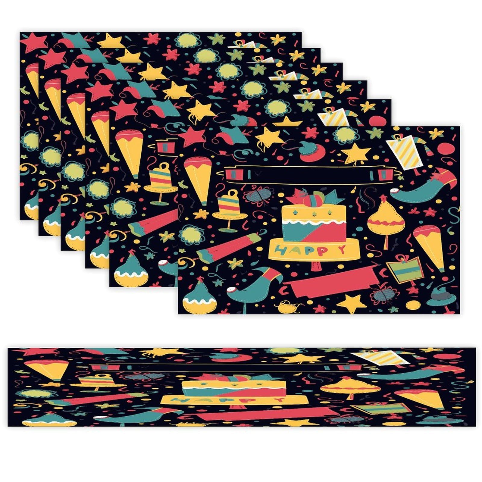 Placemats and Placemats Set of 6 Heat Resistant Heat Resistant Washable Dining Table Mats, Modern Fabric Placemats, Linen Table Decor