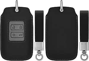 Autoschlüssel Hülle Für Renault - 4-Tasten Silikon Cover Mit Anhänger