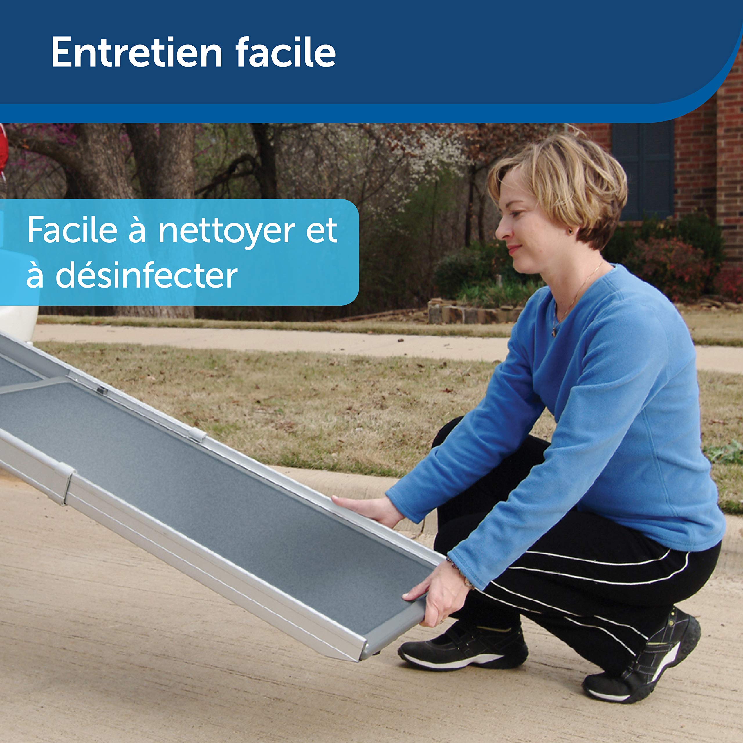 PetSafe Rampe télescopique compacte Happy Ride pour Chien 1 Unité