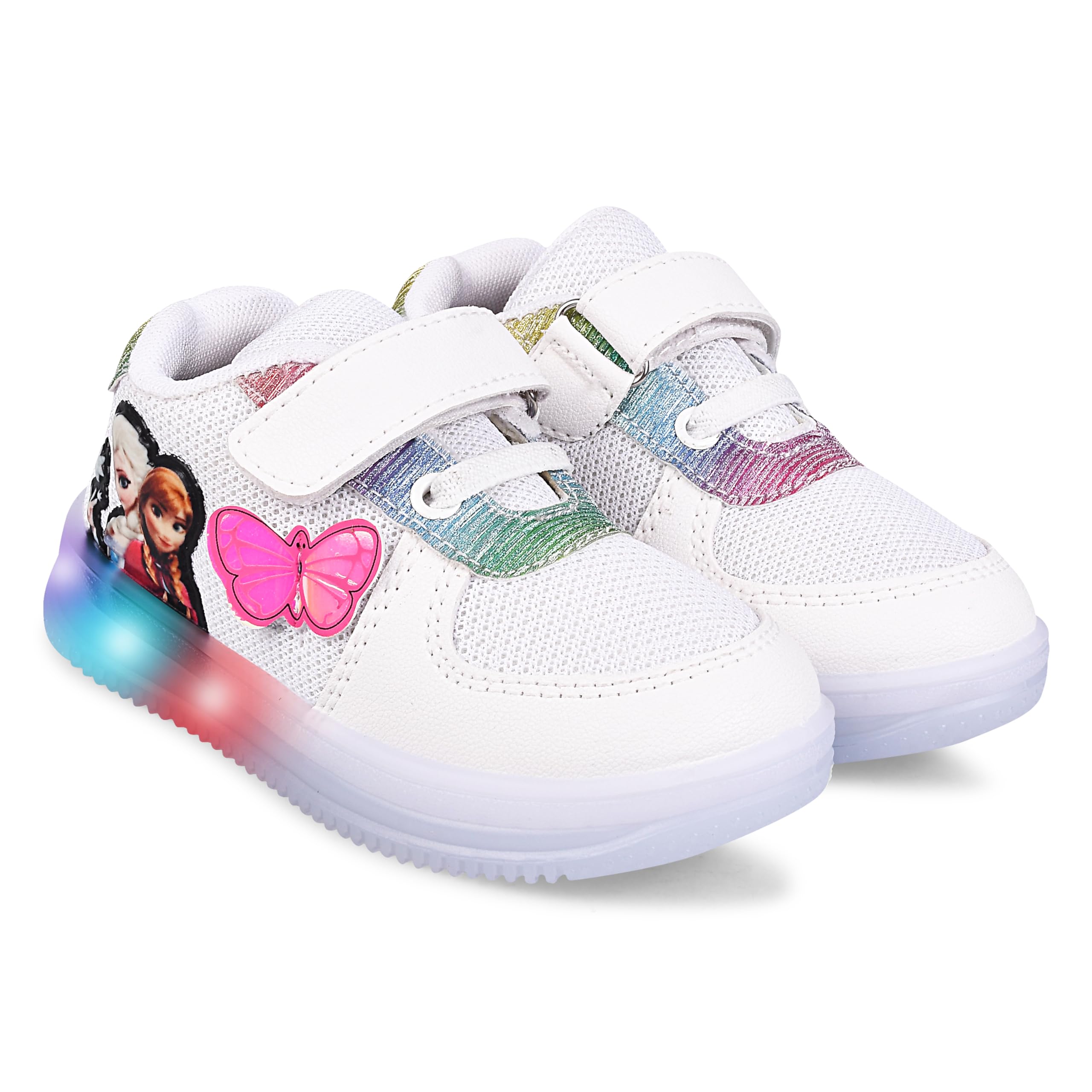 KATS SHOES Kids Girls Led Light Sports Casual Sneaker Shoes For 1.5 Years To 4 Years -Pink, 8C (B0CLS14J5F) Amazon Price History, Amazon Price Tracker