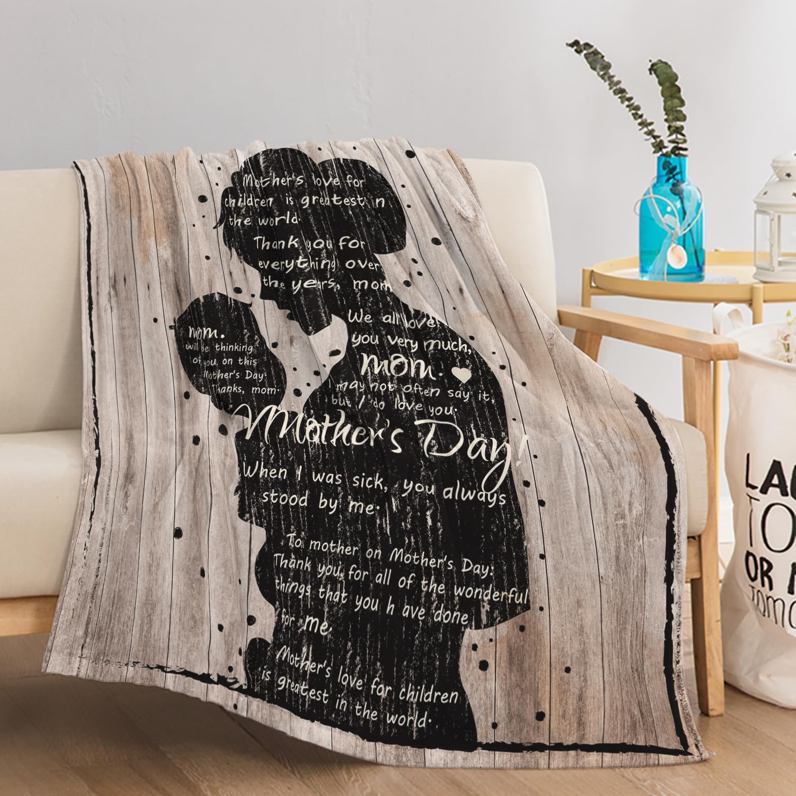 4 x Brand New Fondream Mum Birthday Gifts Summer Fall Fleece Blanket 3D