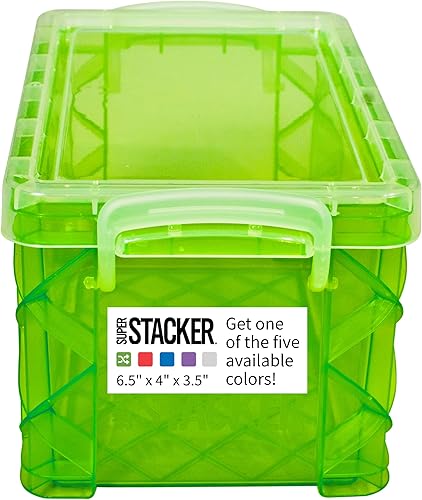 Advantus Super Stacker índice Box, El color puede variar