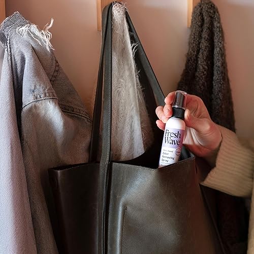 Vista 24 de Fresh Wave Spray eliminador de olores de lavanda y ambientador, 8 onzas, paquete de 2, sin aerosol, niebla fina, alivio de olores más seguro