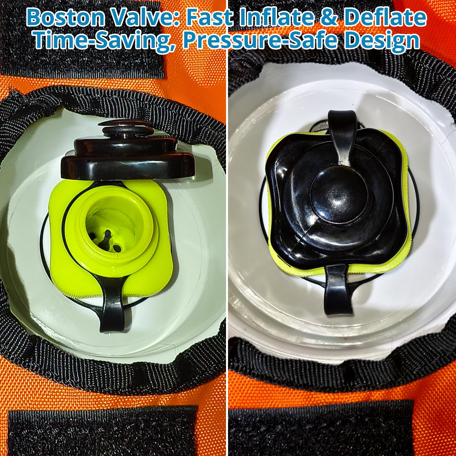 SMOOL Tubo remolcable para navegación, tubo inflable de 1 a 4 jinetes con cubierta de nailon 840D resistente, vejiga de PVC de alta elasticidad de 0.7 mm y cuerda de remolque de nailon incluida
