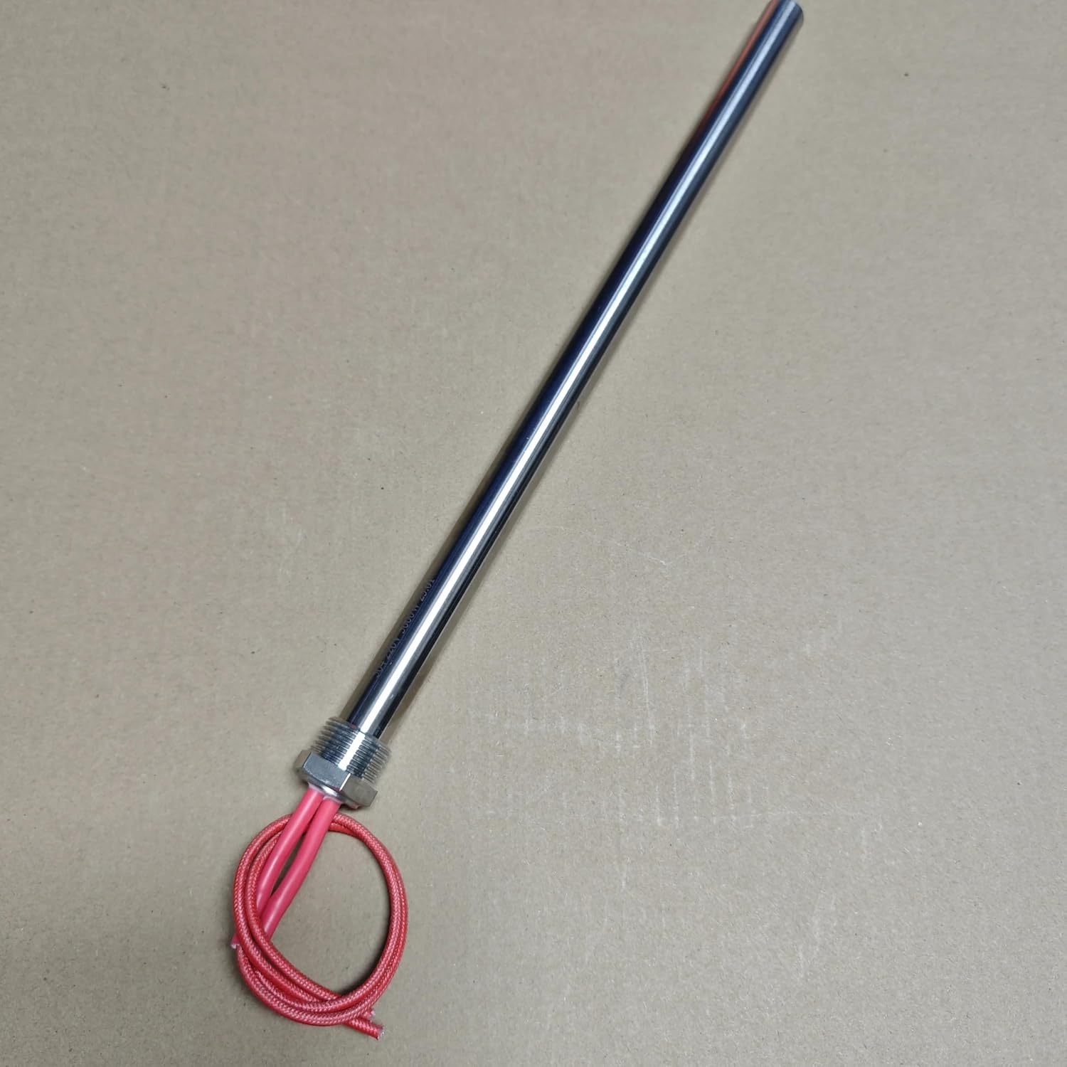 220v 2000w Cartridge Heater 15mm Tube Diameter Electric Immersion Tubular Heating Element 1Pcs