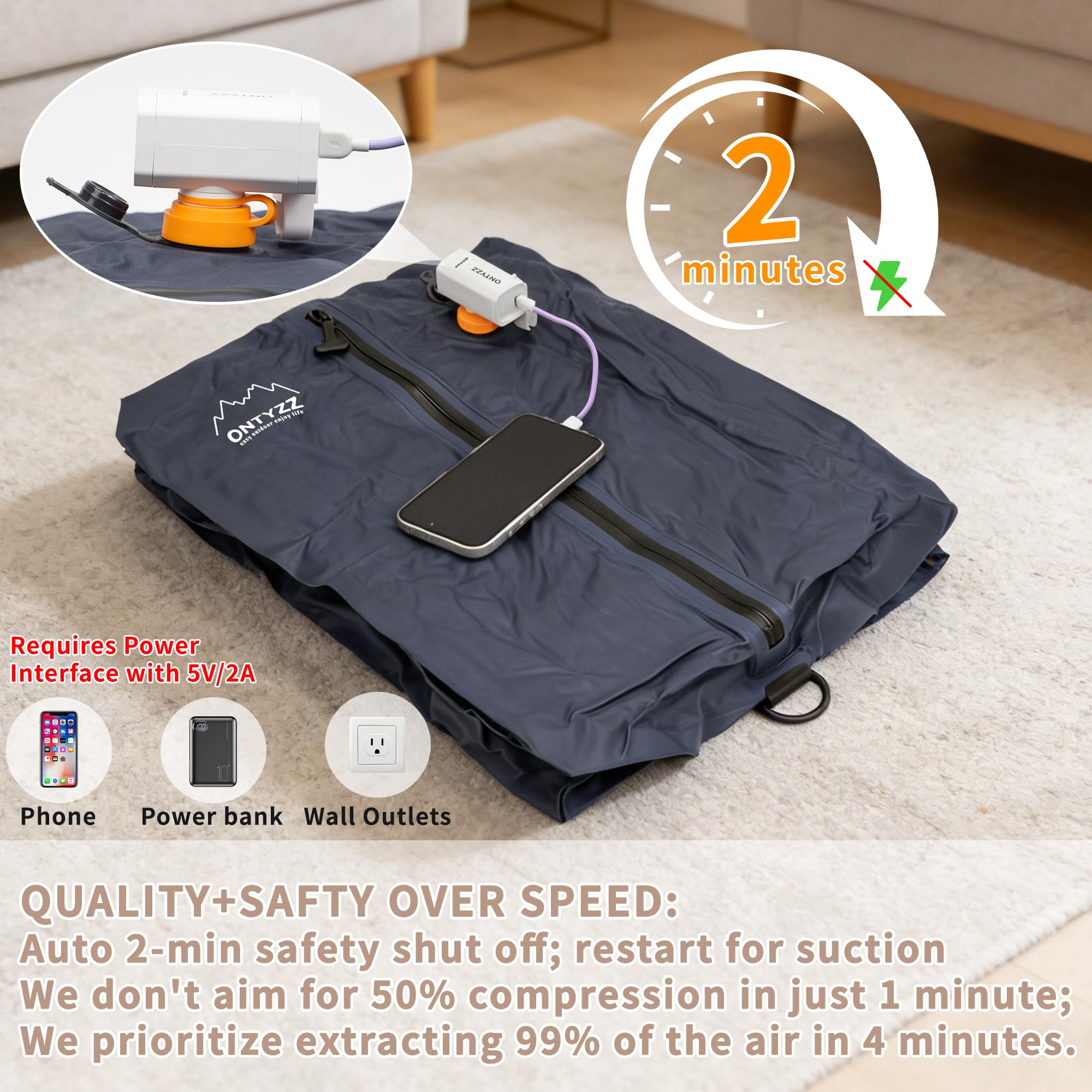 Bolsa de vacío para ropa, reutilizable, de TPU, con válvula hermética, organizador de nailon con IPX8, cremallera impermeable, cubo de embalaje hermético para maletas, mochilas, equipaje de mano
