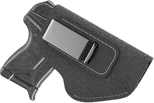 Vista 11 de Fabricado en Estados Unidos – Funda de piel de gamuza .380 Compatible con Sig P238, P290, Ruger LCP, LCP2, Walther PPK, S&W Bodyguard .380 y Most