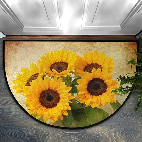 Miniatura 212 de Pardick Money - Tapete semicircular de billete de 100 dólares, antideslizante, duradero, lavable, para sala de estar, dormitorio