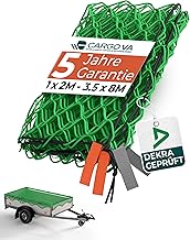 CargoVA® Trailer Net 1.5 x 2.2 m – Hanging Net with Rubber Cord and Corner Marking for Perfect Load Securing