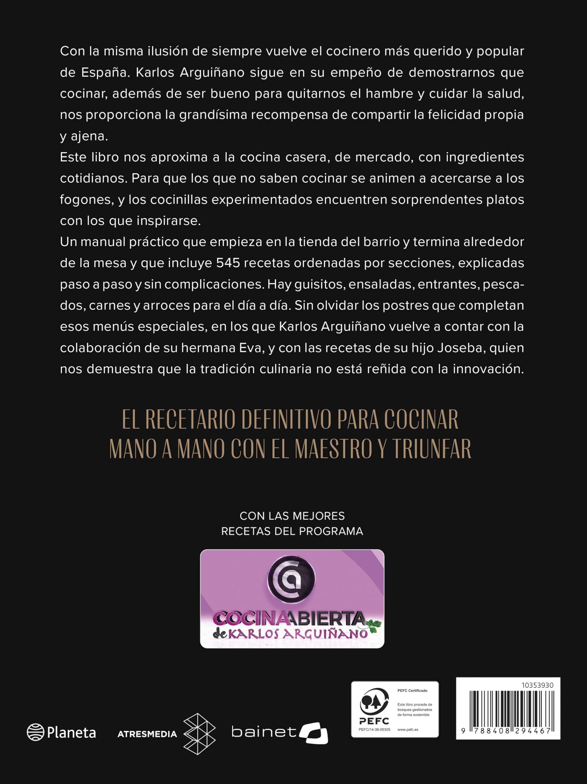 545 recetas para triunfar (Planeta Cocina) Español