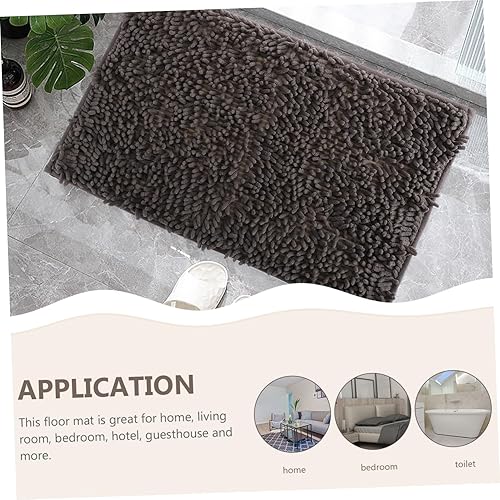 Miniatura 8 de VICASKY Room Floor Absorbent Mat Non Slip Bathroom Carpet for Entryway Stylish and Modern Design for Living Room and Kitchen Soft Chenille with