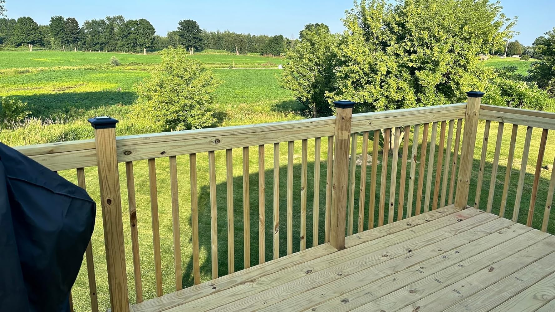 Lumineer Smart Solar Post Cap - Black