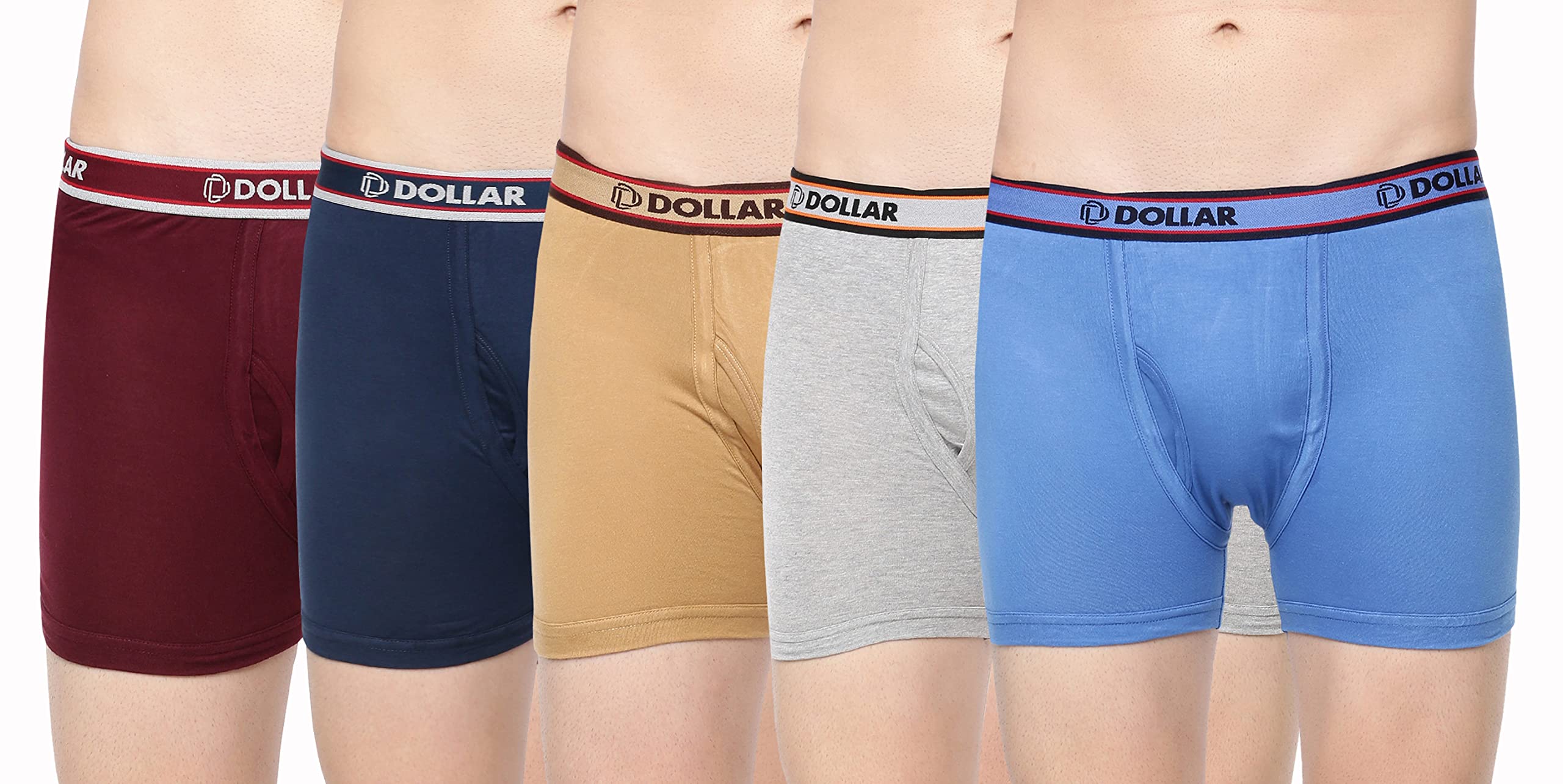 dollar bigboss Men's Cotton Long Trunk T/E Regular Solid-picture-40