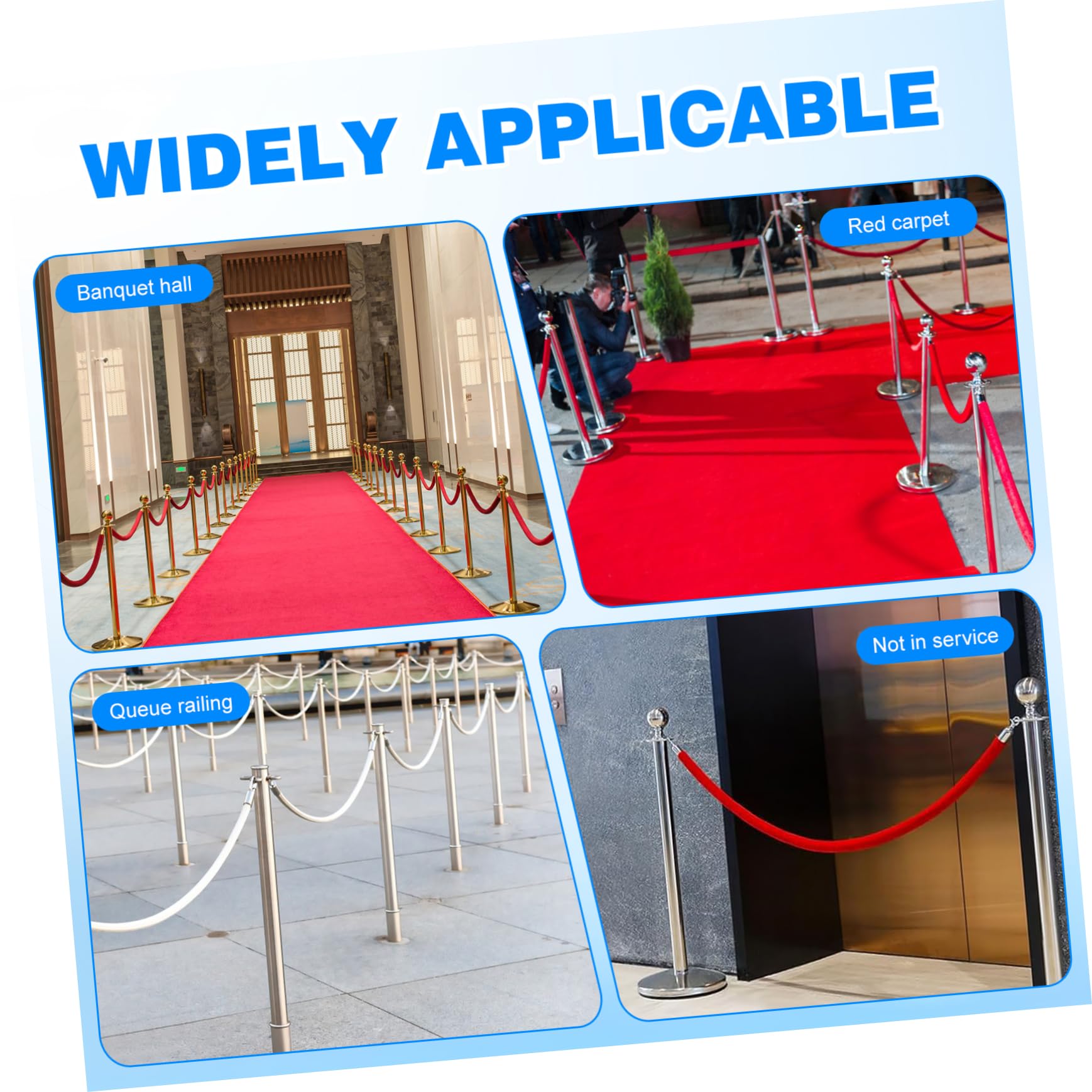 Fermi Per Corda Da Esterno 2 Pezzi - Terminali A Gancio Per Terrazzo E Ringhiere - Foto 7