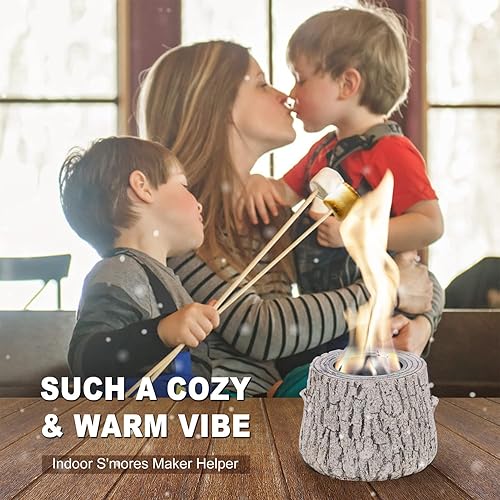 Miniatura 4 de Cuenco para fogata de mesa para interiores mini chimenea con alcohol para frotar  Fogata portátil de etanol  Tazón para fogata de mesa