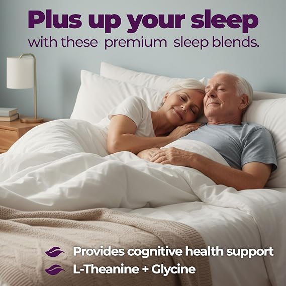 Sleep Gummies for Adults with Magnesium, L-Theanine, Passionflower Extract, Glycine, Chewable Sleep Supplement |Night Time| |Sleep Routine | Vegan 60 Gummies |Berries Flavour| (1)