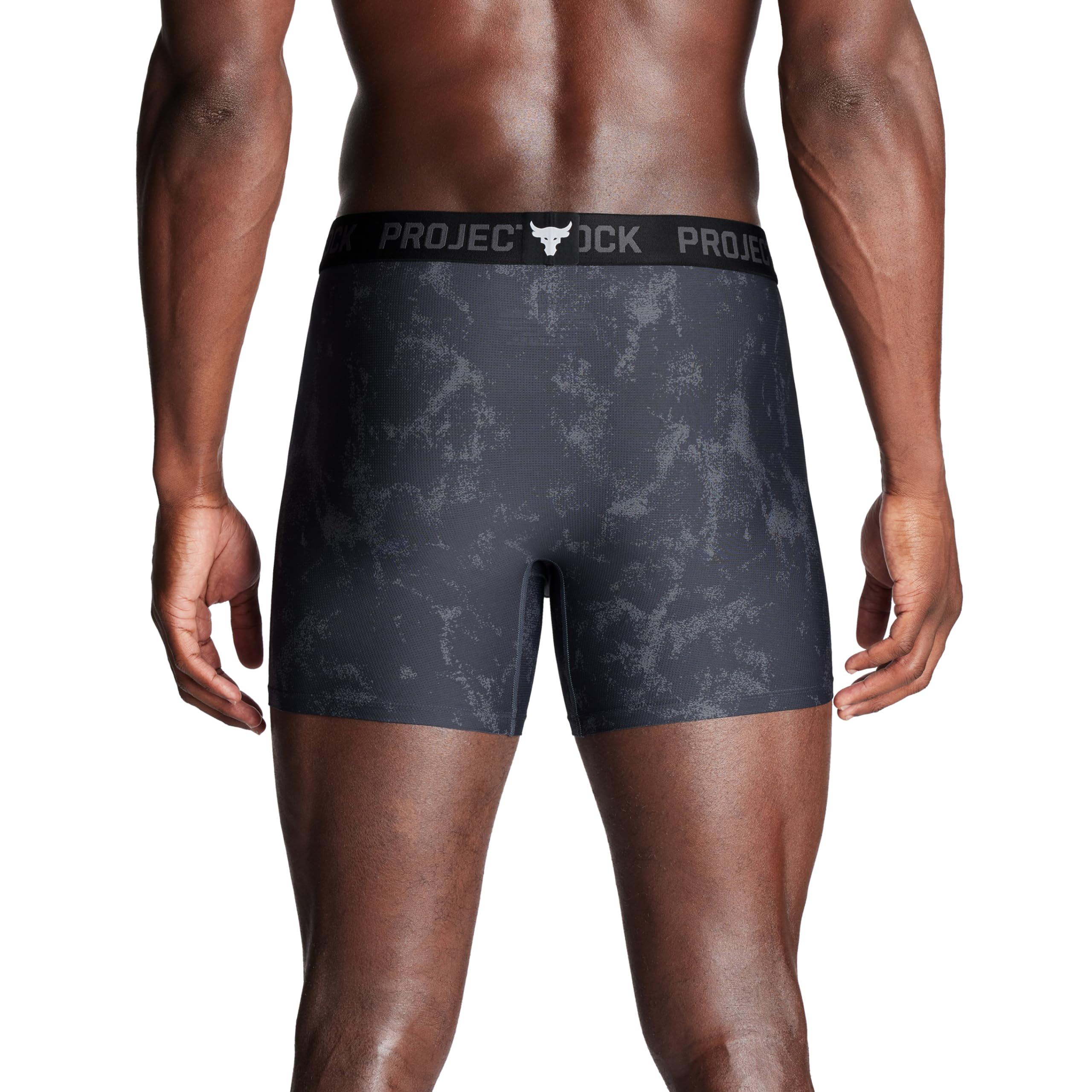 Under Armour Under Armour Men's Project Rock Performance Tech Mesh Boxerjock Brief, 5" Inseam, 2-Pack Ropa Interior de Hombres Hombre (Pack de 2)