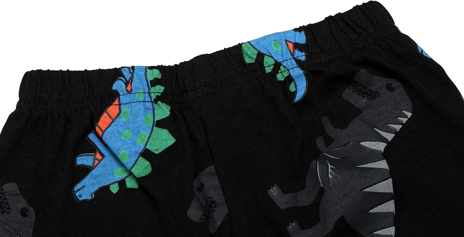 Boys Pajamas Set Long Toddler Pjs Little Kids Dinosaur Sleepwear - Image 5