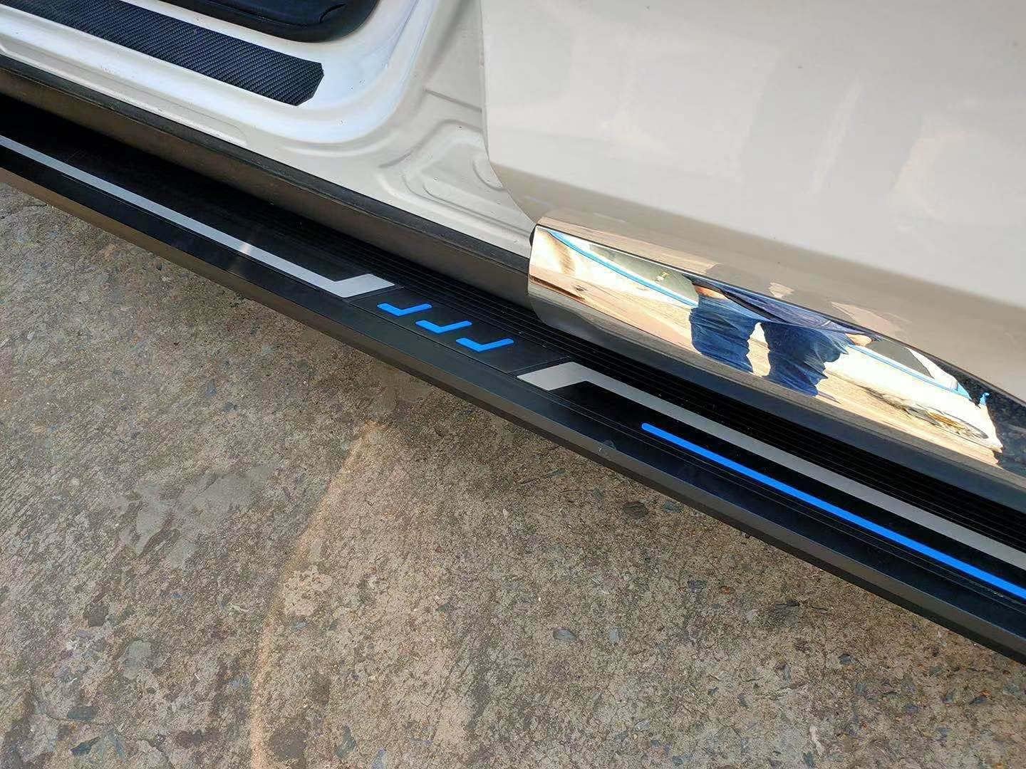 2Pcs Fits for Highlander Kluger 2014-2019 Running Board Nerf Bar Side Step