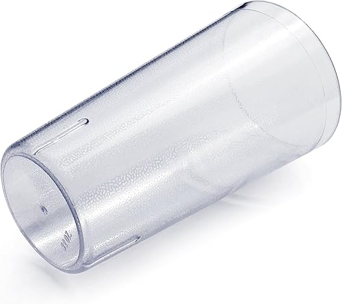 Miniatura 2 de New Star - Vaso de restaurante de color transparente de 32 onzas, apilables, plástico comercial resistente a la rotura, 24 unidades