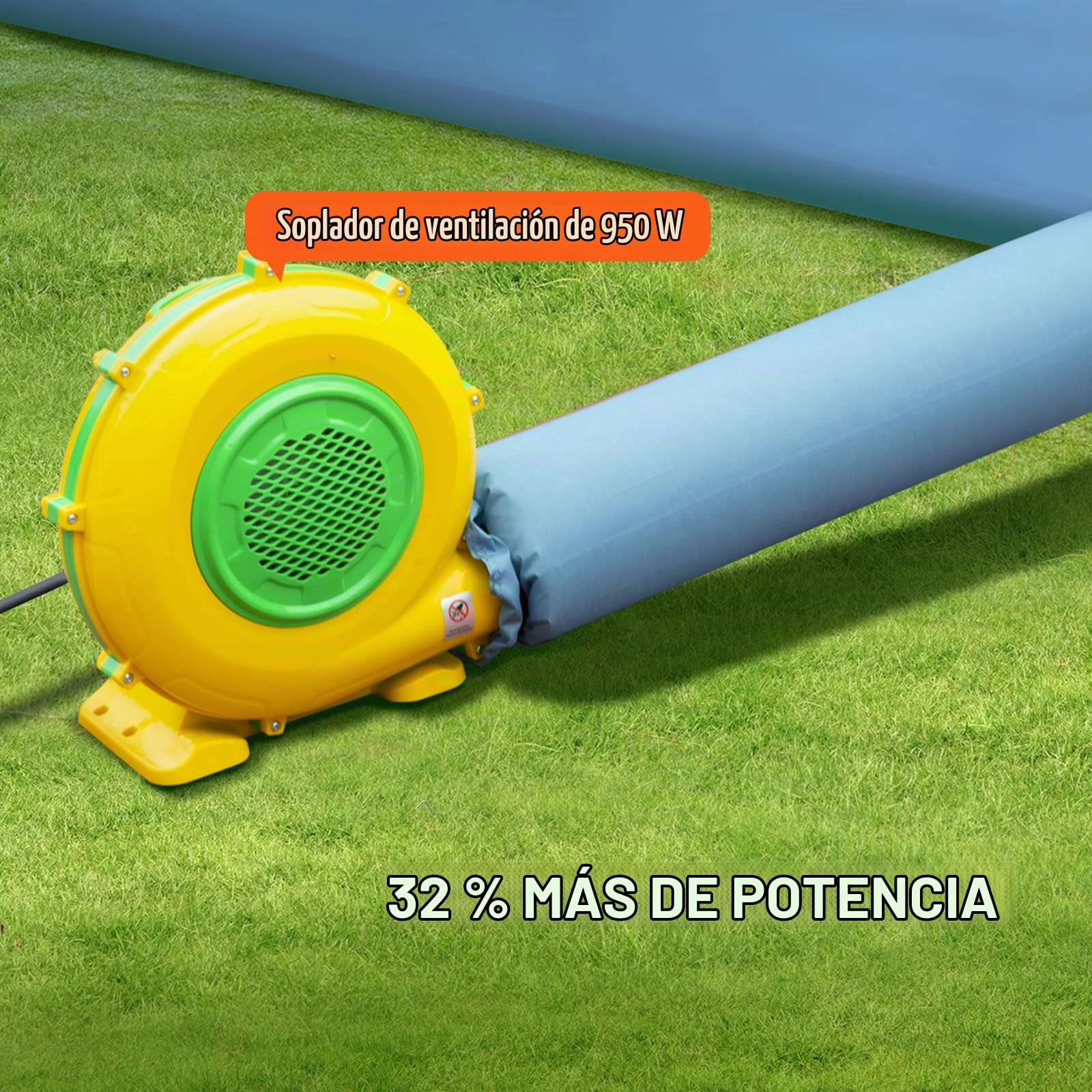 VEVOR Cabina de Pintura Inflable 4 x 2,95 x 2,75 m Carpa Hinchable de Pintura de Coches en Oxford 210D con Sistema de Filtración Sopladores 900 W Estación de Trabajo de Pintura Taller de Garaje
