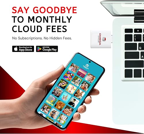 Miniatura 5 de Omega DataCube 128GB - Copia de seguridad de fotos y videos