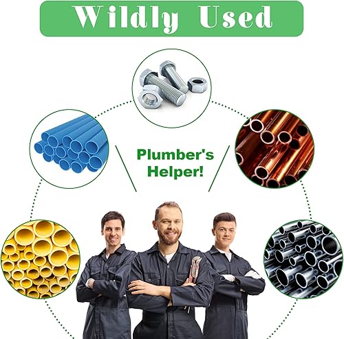 Miniatura 8 de Dreyoo Cortadores de desbarbado, Herramienta de escariador de tubo de PVC de cobre Herramientas de fontanería 1/4 '' a 1-5/8 '' Escariador exterior