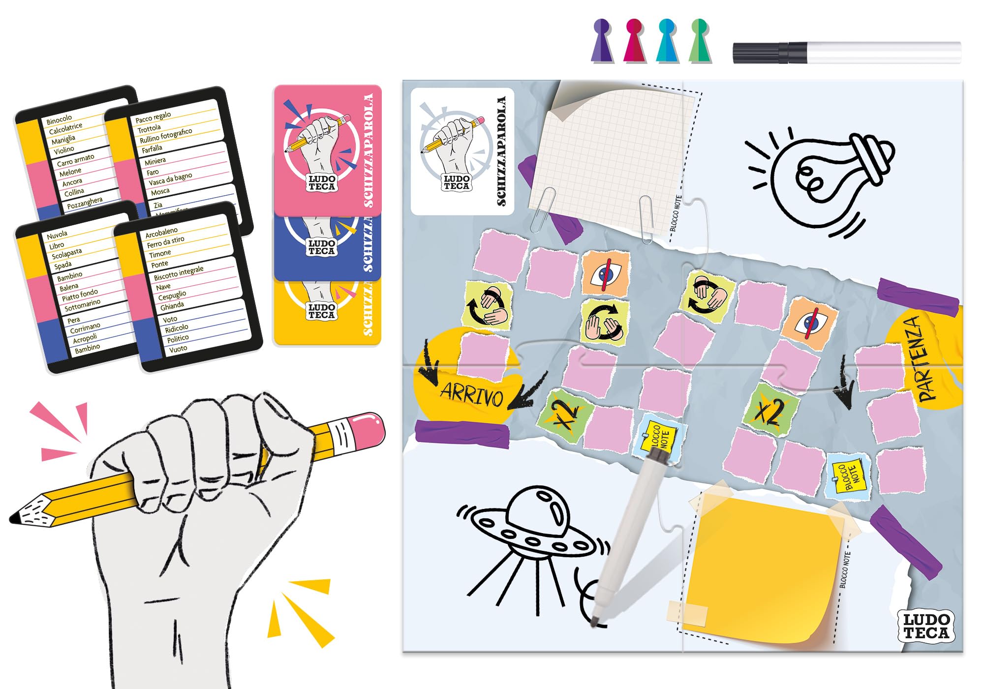 Lisciani Giochi - Ludoteca Pocket Schizzaparola, 110490 - 3