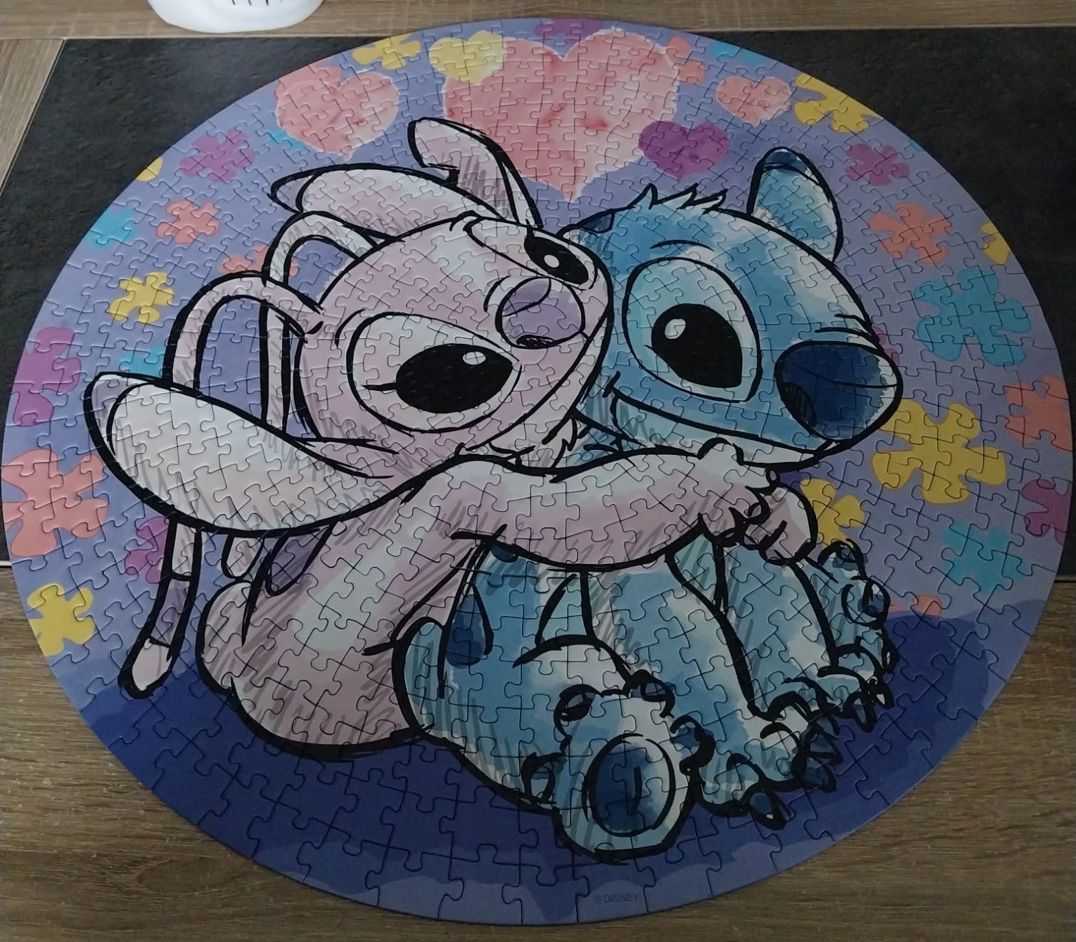 Ravensburger - Puzzle rond 500 pièces - Stitch - Adultes et enfants dès ...