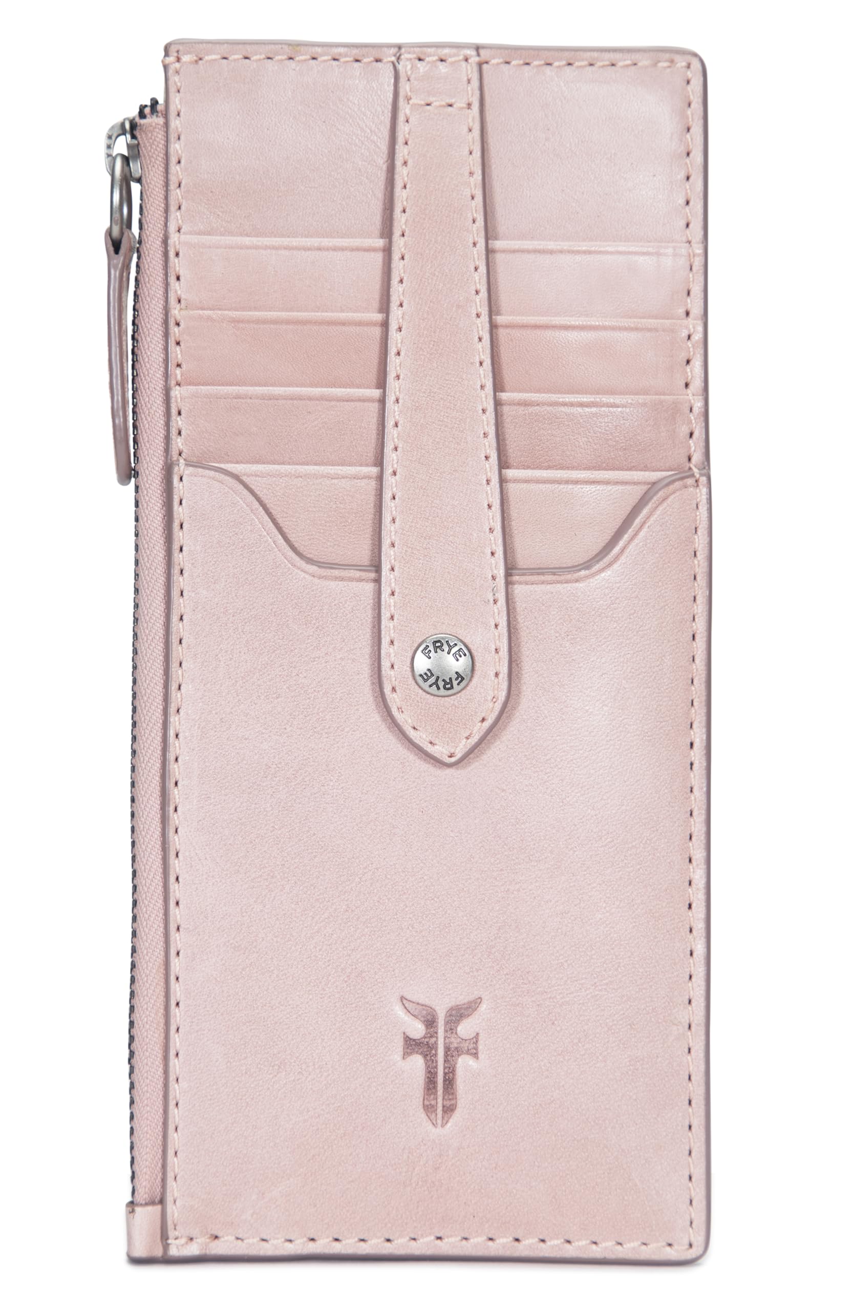 Frye Women's Melissa Snap Card Wallet Woodrose One Size