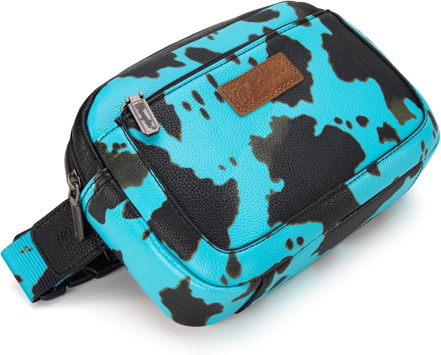 Wrangler Cow Print Waist Pack Western Belt Bag for Women with Adjustable Strap - Image 4