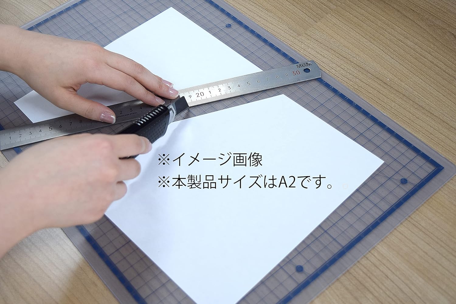 Takagi M&M Cutter Mat, Clear, A2, Approx. 23.6 x 17.7 inches (600 x 450 mm)