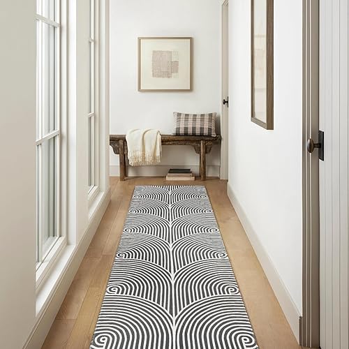 Miniatura 24 de Tiffasea Tapetes para puerta de interior, alfombra de área pequeña lavable beige de 2 x 3 pies, tapete reversible para puerta delantera, alfombra