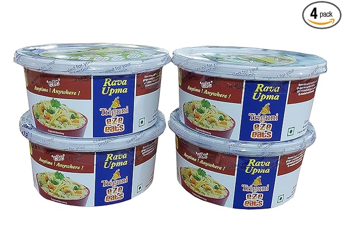 Triguni Eze Eats Rava Upma (Pack of 4)