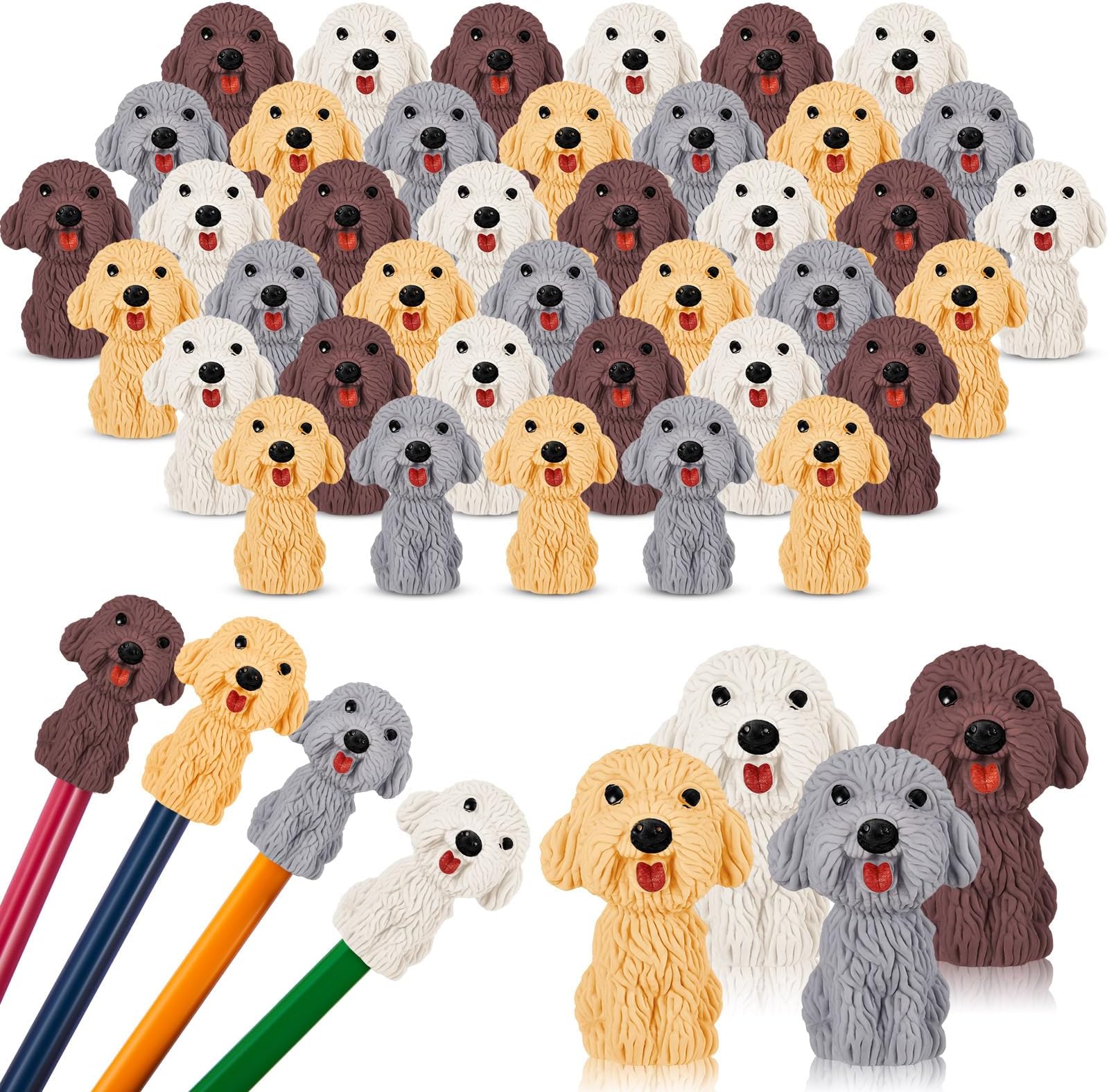 Amazon.com: Dog Bone Erasers (36ct) : Toys &amp; Games